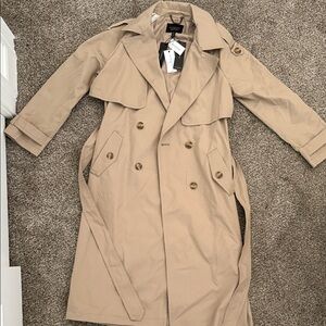 Banana Republic Factory Tan Trench Coat